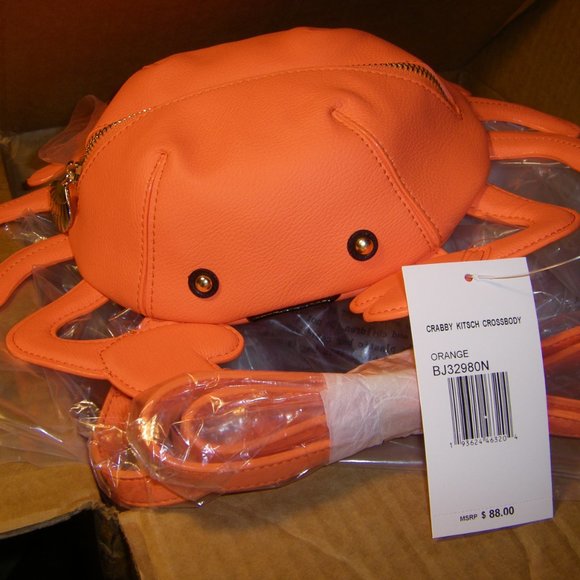 Betsey Johnson Kitsch Crabby Crossbody Bag BJ32980N NEW SEALED - Picture 12 of 15